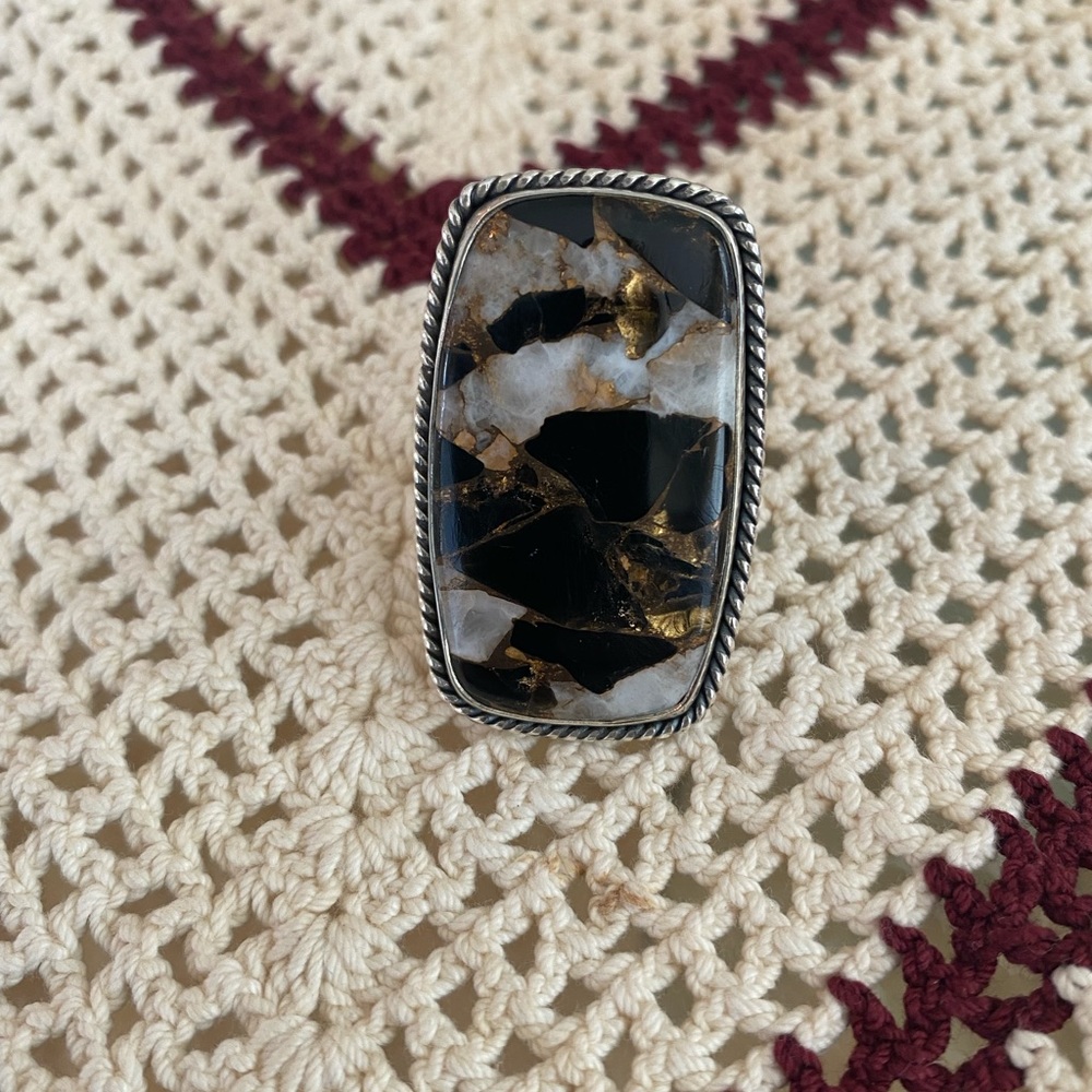Sized copper infused ring